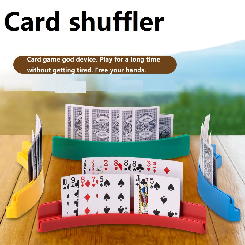 Board Game Uno - Safe Plastic Poker Clip Organize Stand